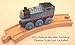 3.5 Inch Curved Train Track Piece- Set of 6-100% Compatible with All Major Brands Including Thomas Wooden Railway System