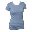 Fuschia Pink Solid color Classic Super soft 100% cotton longer womens and girls tee shirt.