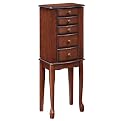 Emily Jewelry Armoire - Warm Oak
