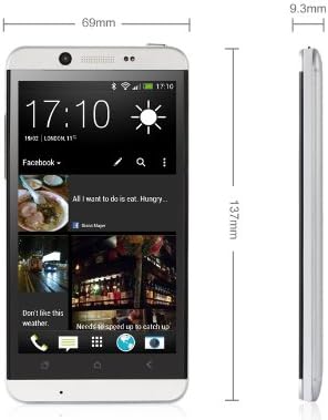 Cubot ONE 4.7" Capacitive HD LTPS 1280x720 Android 4.2 Quad Core MTK6589T 1.5GHz 3G Smartphone Android Phone with Wi-Fi, 5.0MP & 12.0MP Dual Camera & GPS/A-GPS (1GB RAM & 8GB ROM) (Silver)