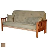 Eastbrook Full Futon with Color: Parchment
