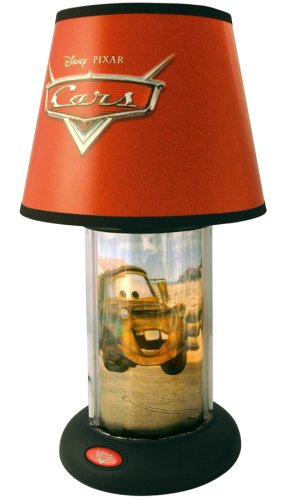 CARS Lightning McQueen Revolving Lamp 028746
