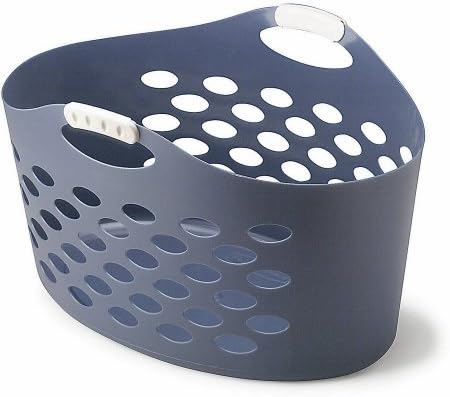 Rubbermaid Flex'n Carry Basket, Royal Blue