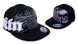 Skin Industries Pain- Black Flex Fit Cap L-XL