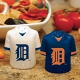 Detroit Tigers Gameday Jersey Salt and Pepper Shakers