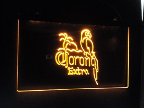 Corona Extra Parrot Yellow Neon Light Sign by WorldLEDHouse