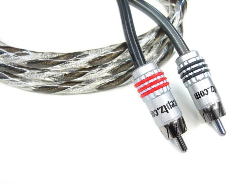 Karma Kable 2 Channel 4M Twisted Coaxial RCA Cable 13'