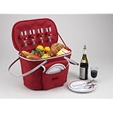 Picnic at Ascot Collapsible Insulated Picnic Basket