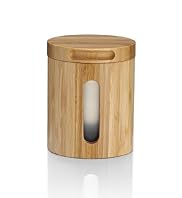 Small Bamboo Storage Jar