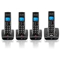 BT Synergy 5500 DECT Quad Cordless Phone with Answer Machine - Black / Silver