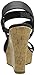 Rampage Women's Heidi Platform Ankle Strap Open Back Wedge Sandal