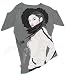 Harajuku Lovers 80's Baby Nagel Angel Female Super Hot Tee Shirt Top - Grey
