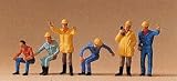 Preiser 10037 Crane Personnel (6)