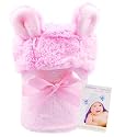 Cotton Candy Hooded Snuggle Blanket - pink, one size