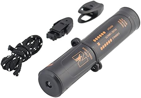 Survivors Emergency rescue set Outdoor Multi-Tool Fire Starter Kit with Whistle Compass&amp;Flint Perfect for Hunting Hiking Camping