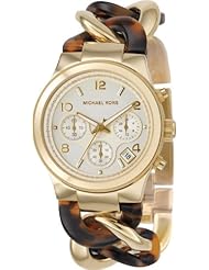 Michael Kors MK4222 Chain Bracelet Gold/Tortoise Watch