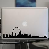 St. Louis Skyline Vinyl Decal for Car Window, Laptop, Wall