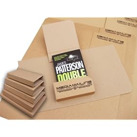 Book Packaging Mailers : Twistwrap X0 :215 x 155 x 60mm [Pack 50]