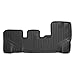 MAX LINER-C0084 Floor Mats 3rd Row Liner Black for 2007-2013 Acura MDX