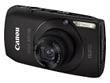 Canon IXUS 300 HS Digitalkamera (10 Megapixel CMOS, 3,8-fach opt. Zoom, 7,6 cm (3 Zoll) Display) schwarz - 