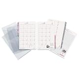 Day-Timer 14235-0801 2008 Pink Ribbon Planner Desk Size Refill Pack, 2-Pg/Month, 5-1/2 X 8-1/2