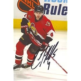 Chris Phillips Signed 4x6 Photo
