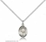 St. Gianna Small Sterling Silver Medal