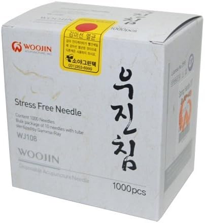 Woojin Oriental Medicine Needle 1000pcs (0.25×30mm)