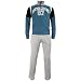 Kappa Trainingsanzug Merzat 3014UV0:908 L, grey-blue,, L