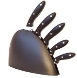 5 Piece knife set in block