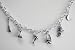 Wicca Charm Bracelet in Sterling Silver