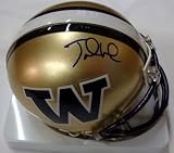 Jake Locker Autographed/Hand Signed Washington Huskies Mini Helmet PSA/DNA RookieGraph