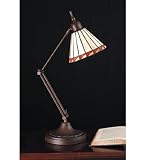23 Inch H Prairie Mission Adjustable Desk Lamp Table Lamps