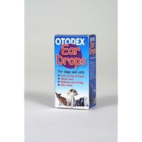Otodex Ear Drops Dog / Cat Clear Wax Treatment 14ml