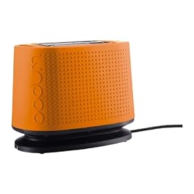 Bodum Bistro Toaster, 2 Slot, Orange