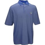 Cutter and Buck Florida Gators Blue DryTec Birdseye Polo