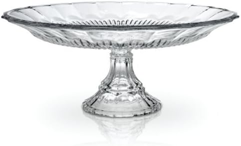 Celebrations by Mikasa Bella Court Footed Cake Plate (14-1/2-Inch) by Wallace Silversmiths - DROPSHIP
