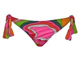 Rampage Multicolored Swimsuit-bottoms w/Side Ties XS