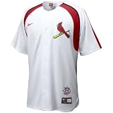 Nike St Louis Cardinals White Home Plate Jersey