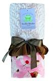 Patricia Ann Designs Cherry Cupcake Stroller Blanket - 26x38