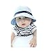 Ularmo® Baby Boy Girl Kid Spring Summer Pots Hat Cotton Sun Visor Caps (blue)