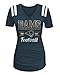 MLB Women's Short Sleeve V-Neck Tee
