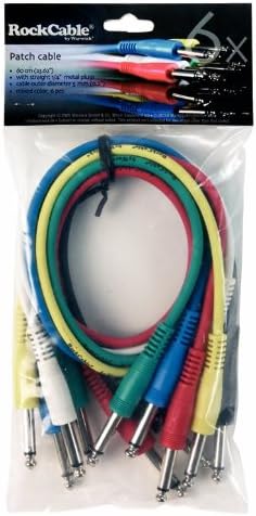 Rockcable 24" Patch Cable 6 Pack