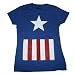 Search : Impact Women's Captain America Suit Junior T-shirt