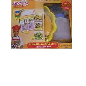 Lil Chefs Kids Cooking Around the Wrold Salad Set by