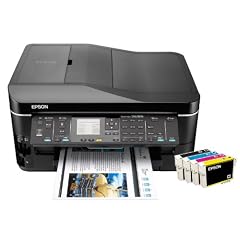 Epson Stylus SX620FW WiFi-Multifunktionsger�t (4 in 1, Drucken, Scannen, Kopieren, Faxen)