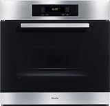 Miele Europa Design H4886BP 30 Single Electric Wall Oven True European Convection