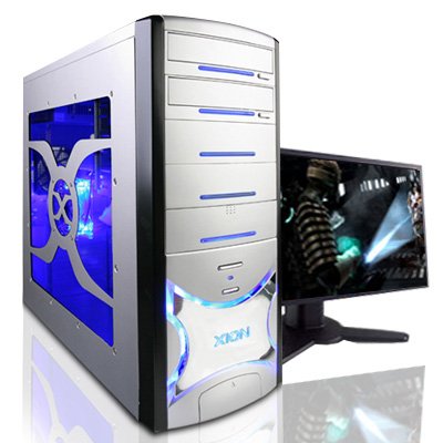 Titanium Gamer AM6020 Gaming Computer with 3.0GHZ AMD Athlon II X4 640, 4GB DDR3/1333MHZ, 500GB SATAII, 24X DVD-RW, NVIDIA 450 GTS 1GB GDDR5 Video, Microsoft Windows 7 Home Premium Full Version CD - 64 bit. MONITOR NOT INCLUDED.