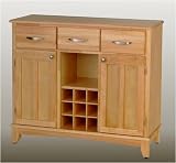 Hutch-Style Buffet- Natural