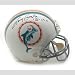 Larry Csonka Hand Signed Autographed Miami Dolphins Full Size Riddell Replica Football Helmet w/ Photo of Signing